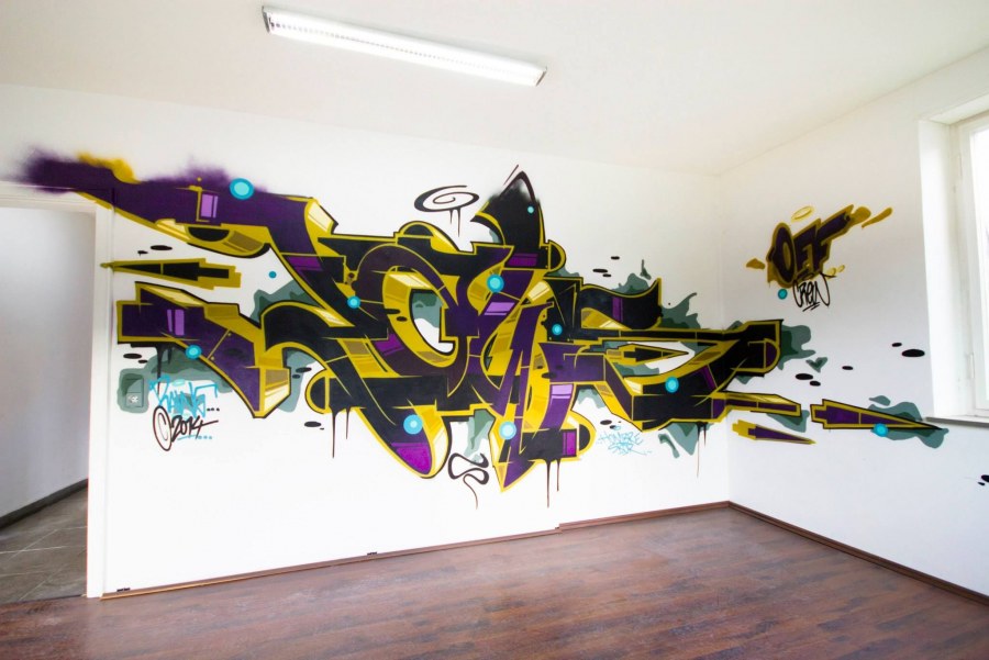 Стильное граффити