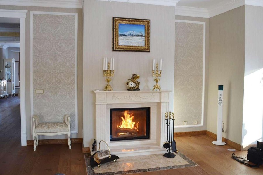 Мраморный камин Washington