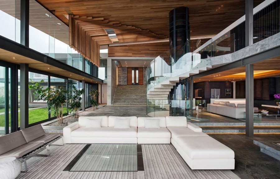 Вилла в ЮАР от SAOTA внутри