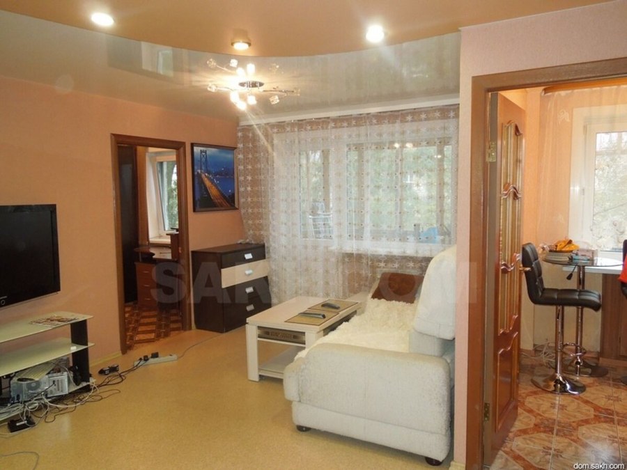 Хрущёвка 2 комнатная зал проходной