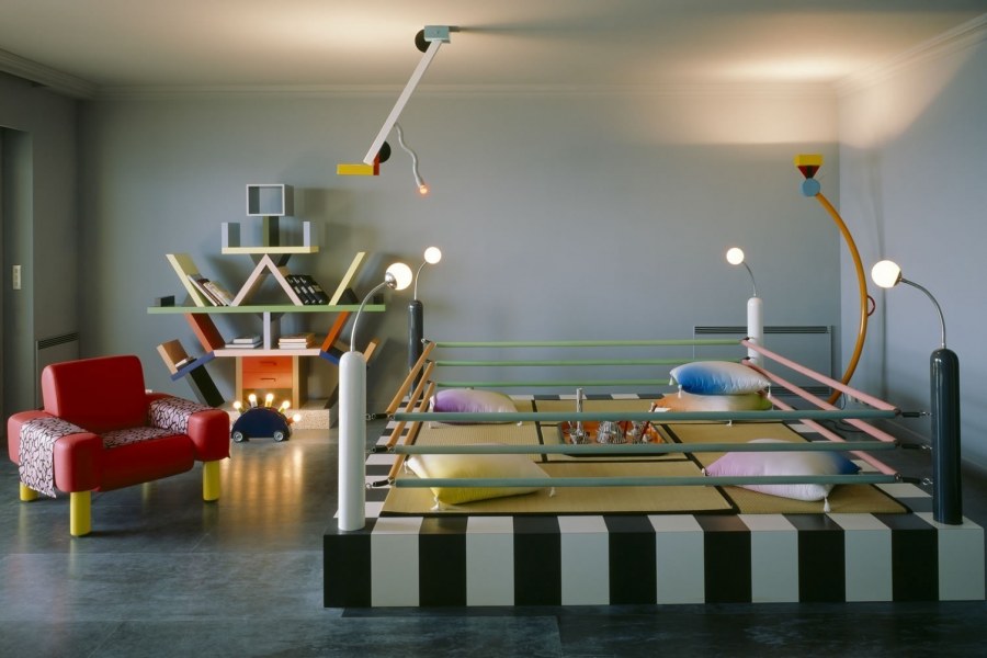 Этторе Соттсасс стиль Мемфис