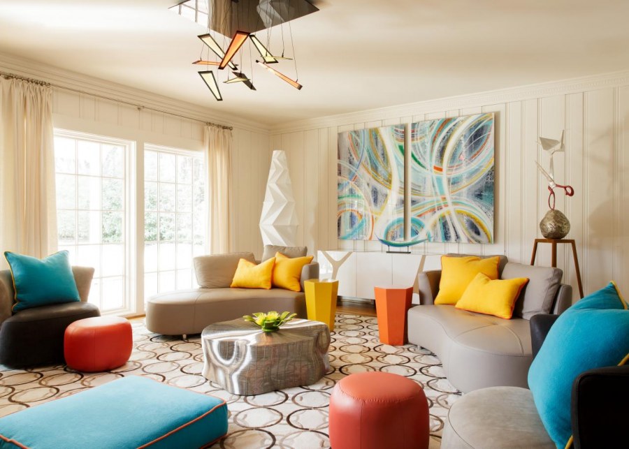 Гостиная в стиле Авангард