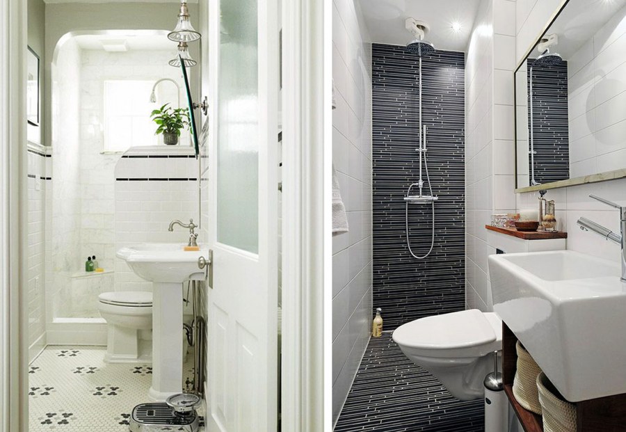 Решения для маленьких ванных комнат
