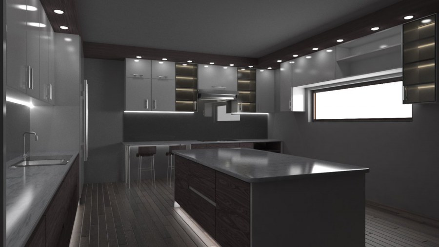 Кухня 3ds Max