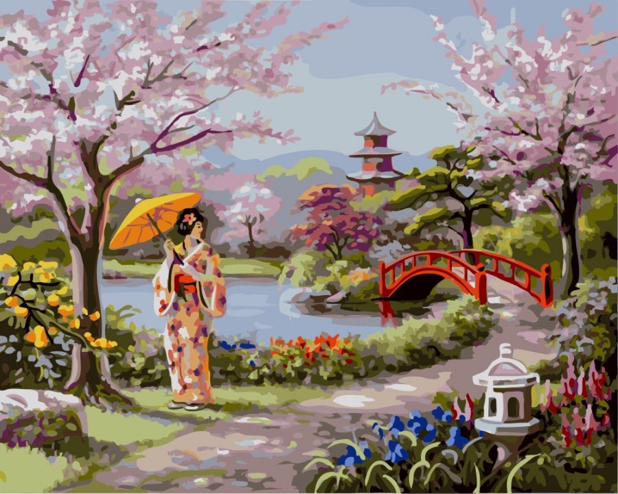 Корейский художник сен Ким Sung Kim