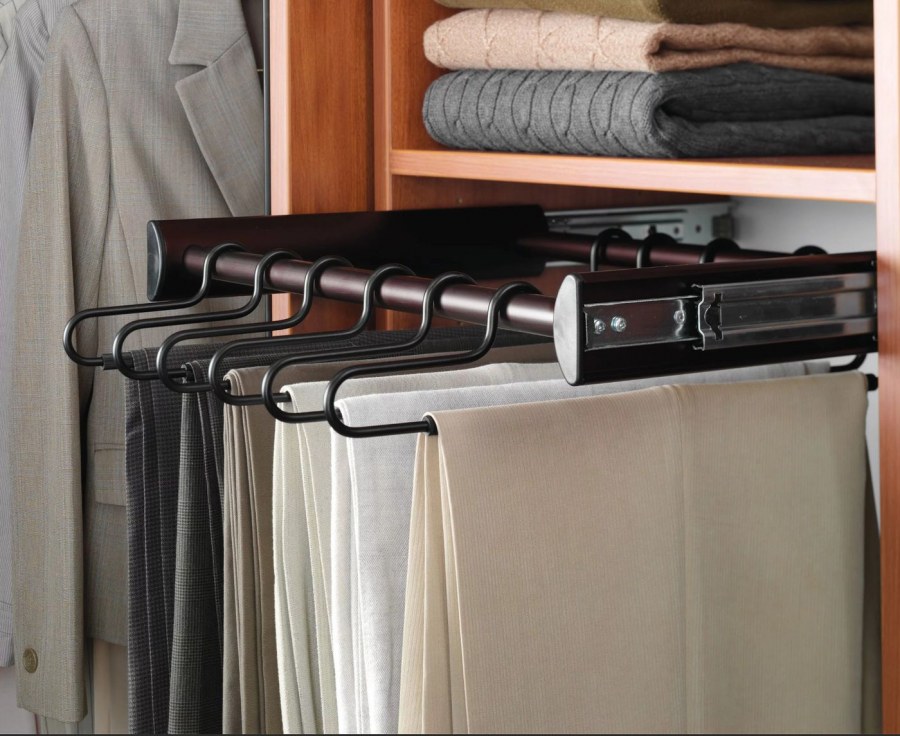 Вешалки для брюк в гардеробную