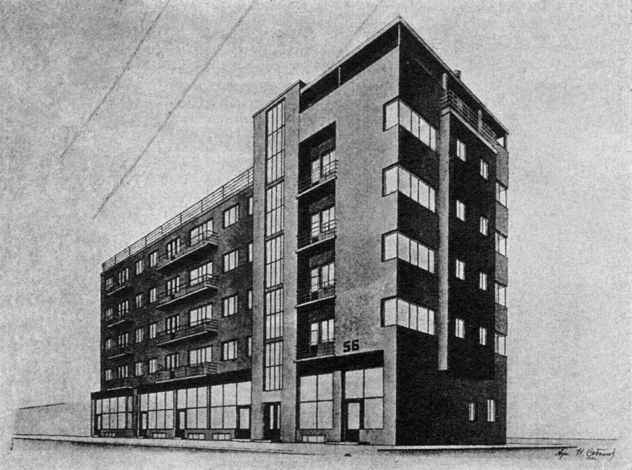 Пятиэтажка в перспективе