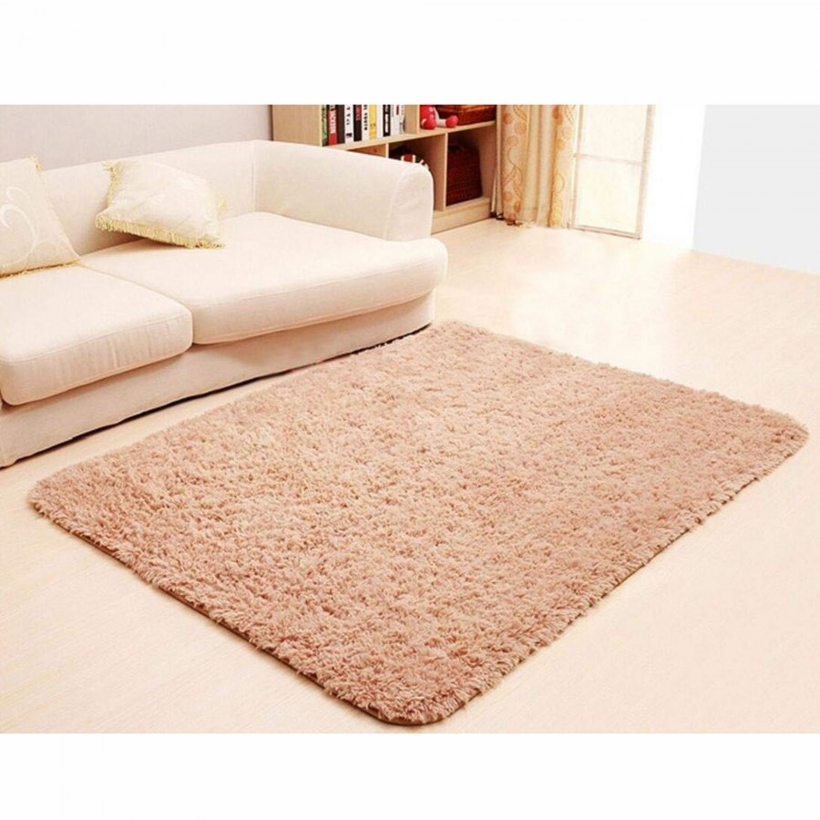 Пушистый ковер в гостиную