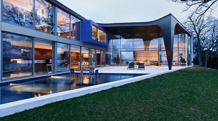 Дом на Женевском озере Швейцария