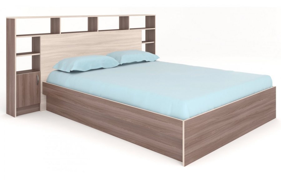 Кровать ЛДСП 1600*2000 шимо темный