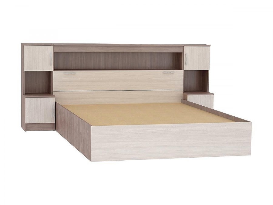 Кровать Бася кр-552 с закроватным модулем