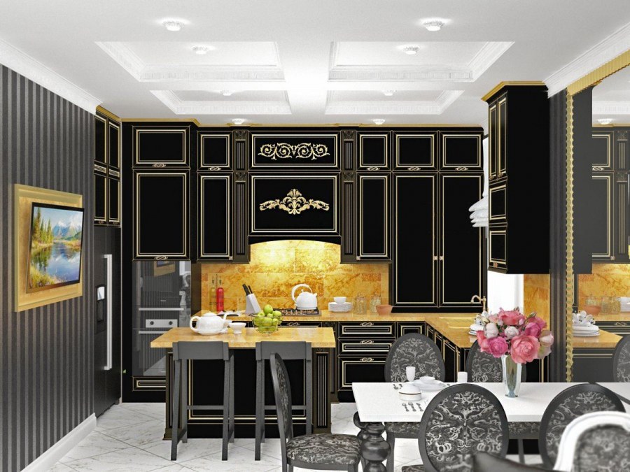 Кухня арт деко Kaiser ad