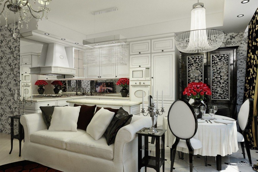 Кухни в стиле арт деко и классика