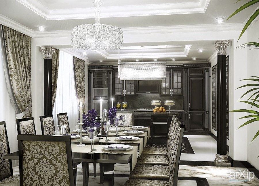 Кухня в стиле ар деко