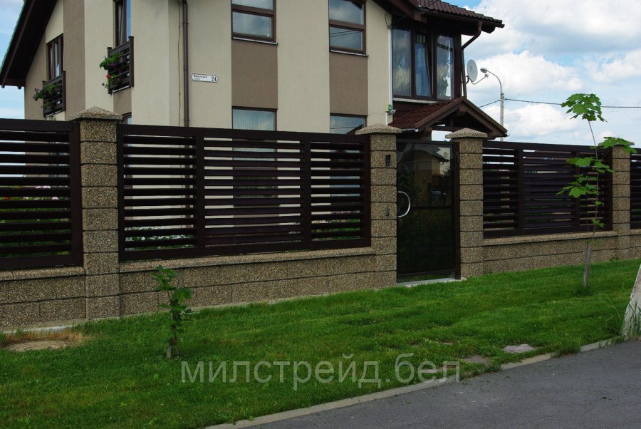 Древесно-полимерный композит забор