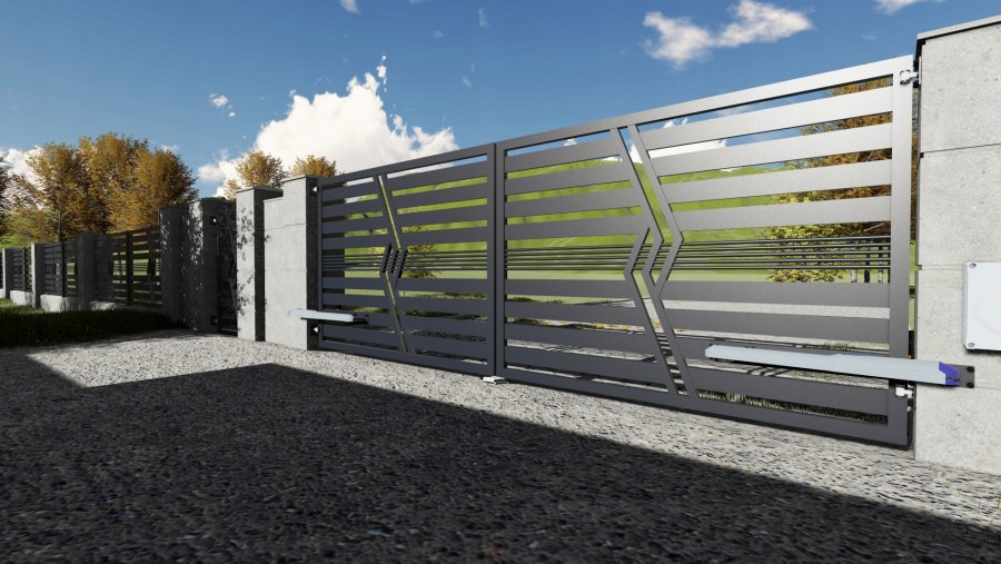 Красивый забор