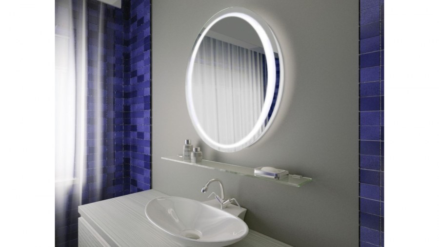 Зеркало AQUALED Loft Ellipse 75х90 с подсветкой