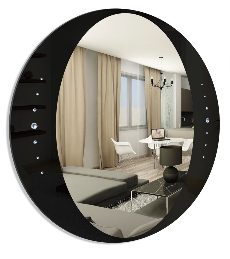 Зеркало Континент круглое 80 см с туннельной подсветкой Dubiel Vitrum