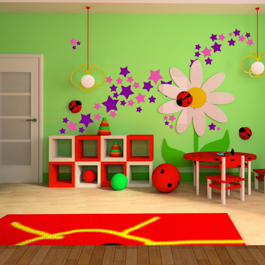 (+103 фото) Дизайн детского сада современные идеи