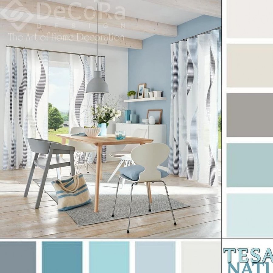 Палитра сочетания цветов в интерьере кухни