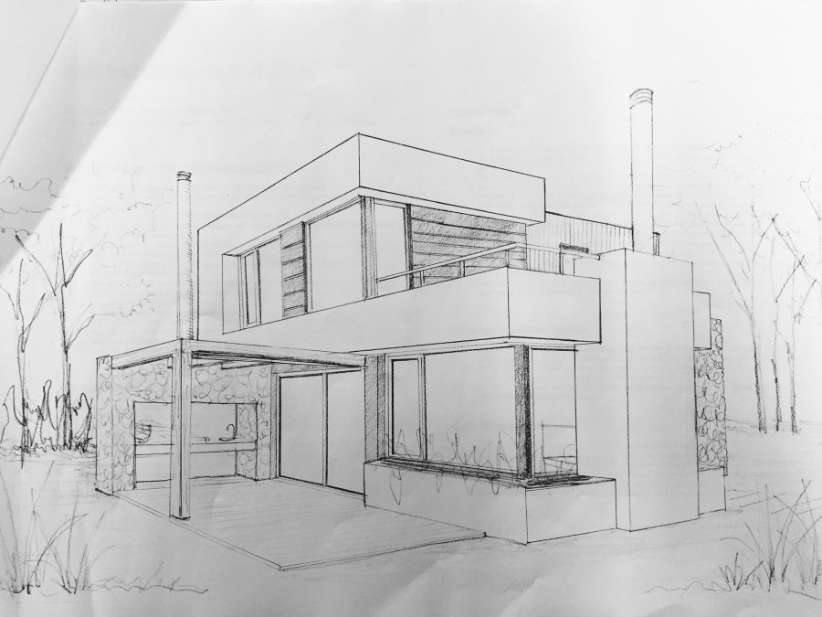 Наброски зданий