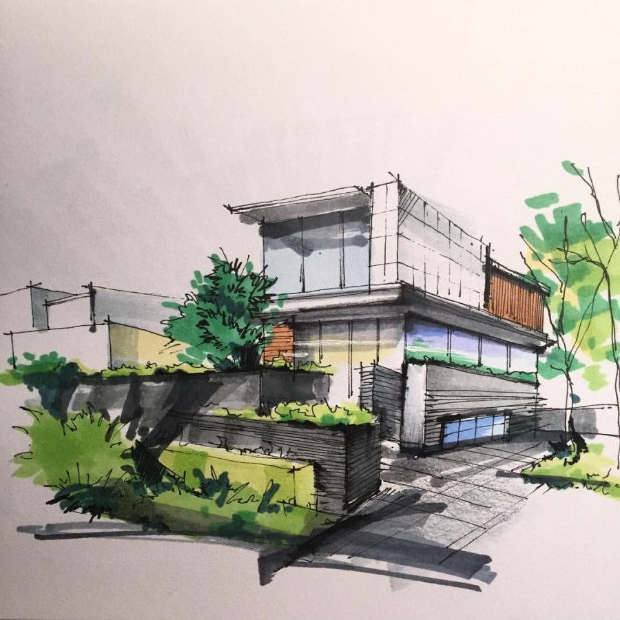 Архитектура маркерами