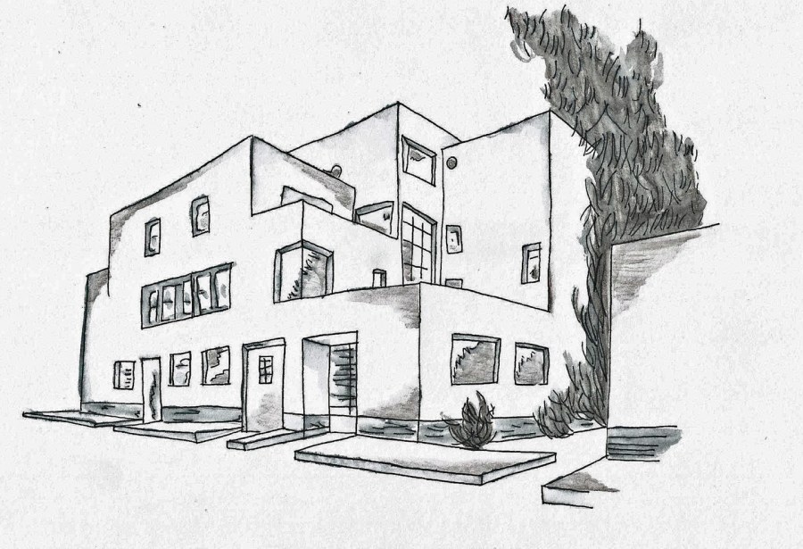 Зарисовки домов