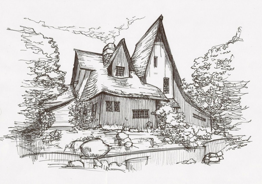 Домики в графике