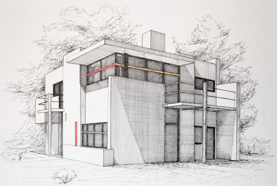 Архитектурный скетч