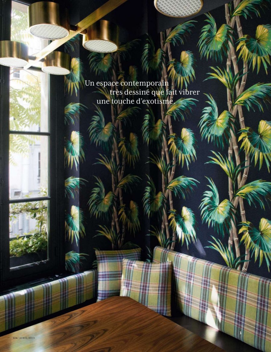 Кухня в стиле джунгли тропики