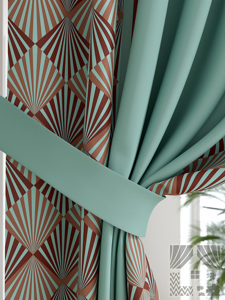 Портьера Ambesonne "Кристи"