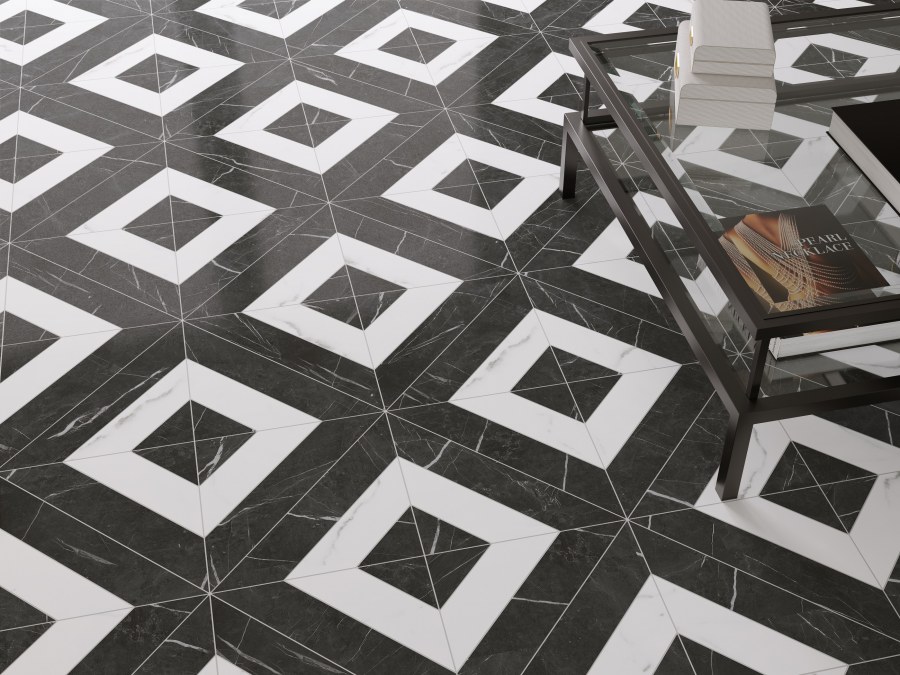 Плитка Этуаль Керама Марацци в интерьере