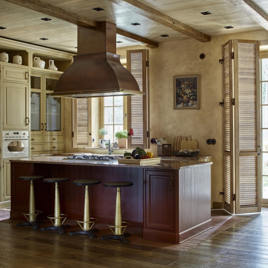 Вытяжка островная Кантри