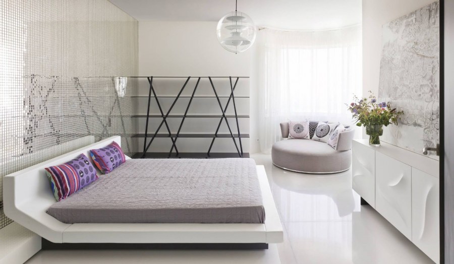 Заха Хадид спальня