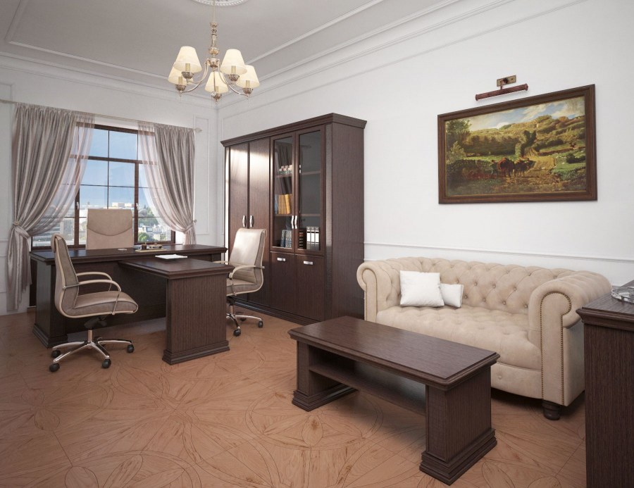 Стол для переговоров Porto (орех, 2200x950x780 мм)