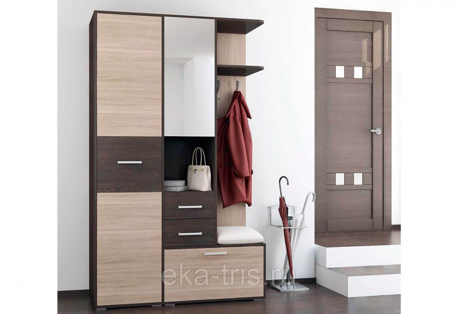 Танго-2 прихожая кантербери/сонома Горизонт