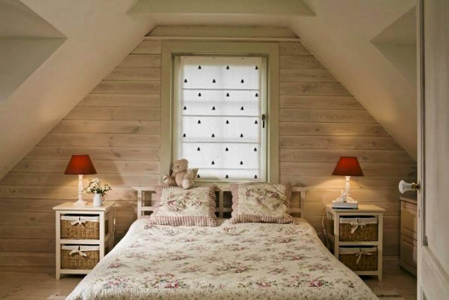 Спальня на 2этоже на даче