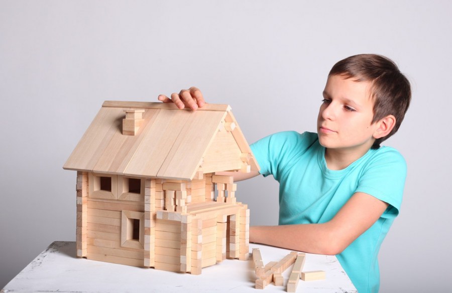 Домик конструктор для детей