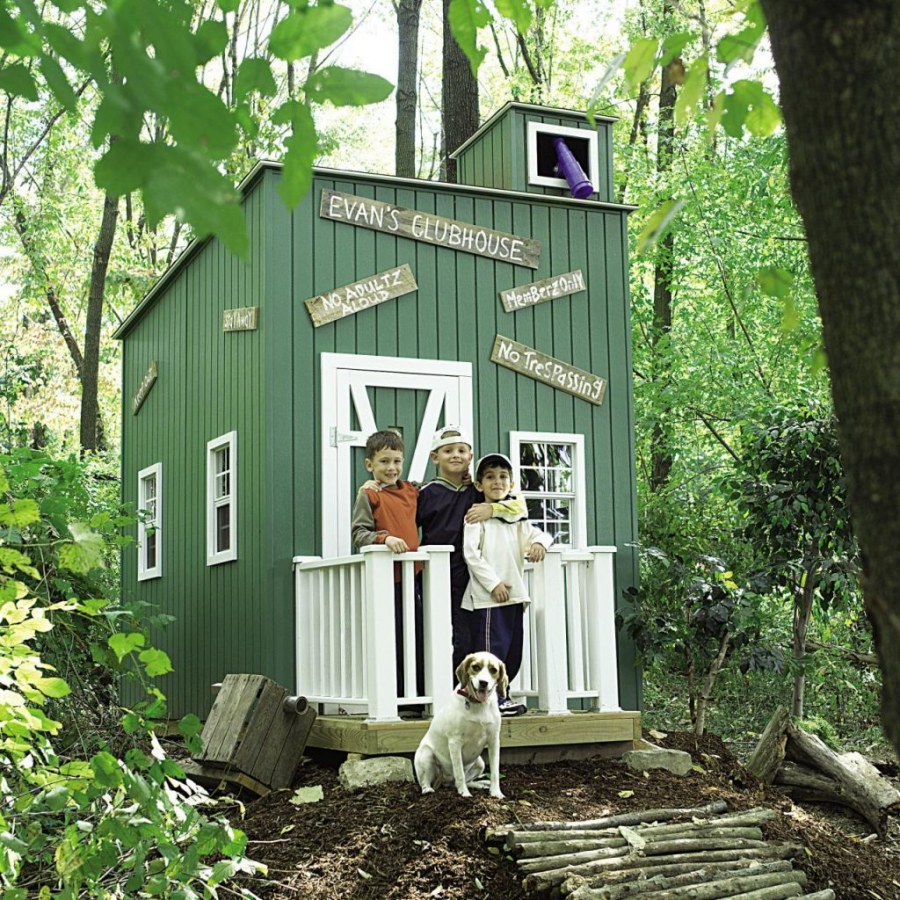 Детский домик настоящий