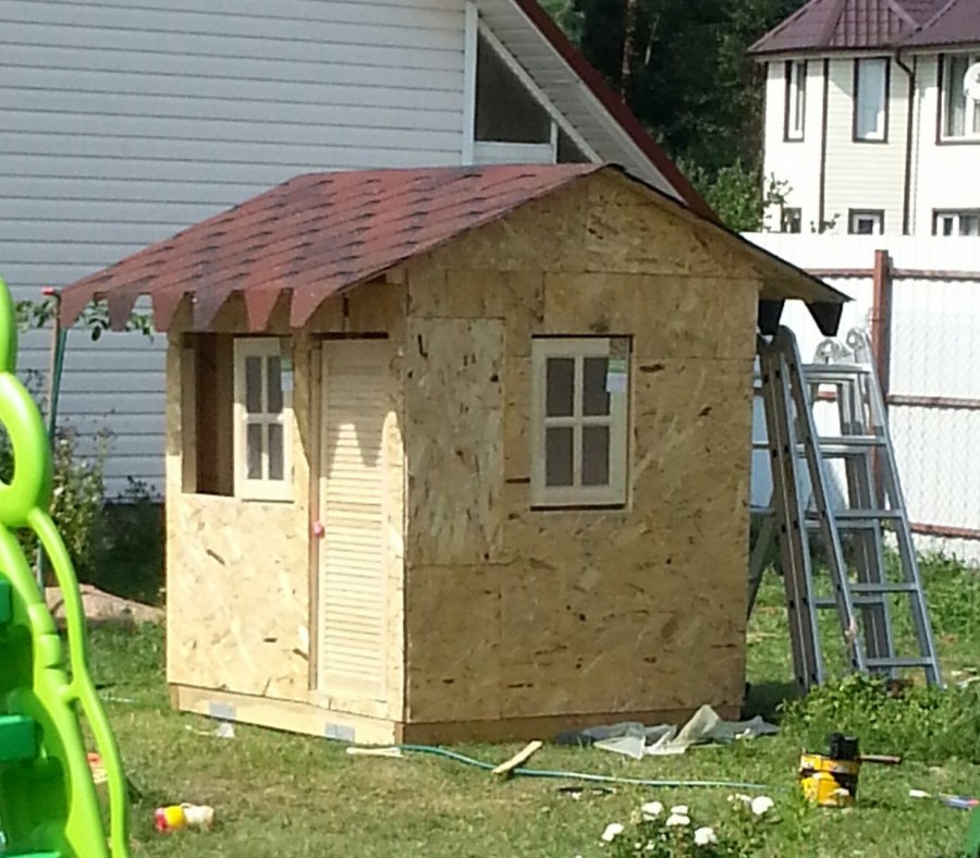Детский домик из ОСП