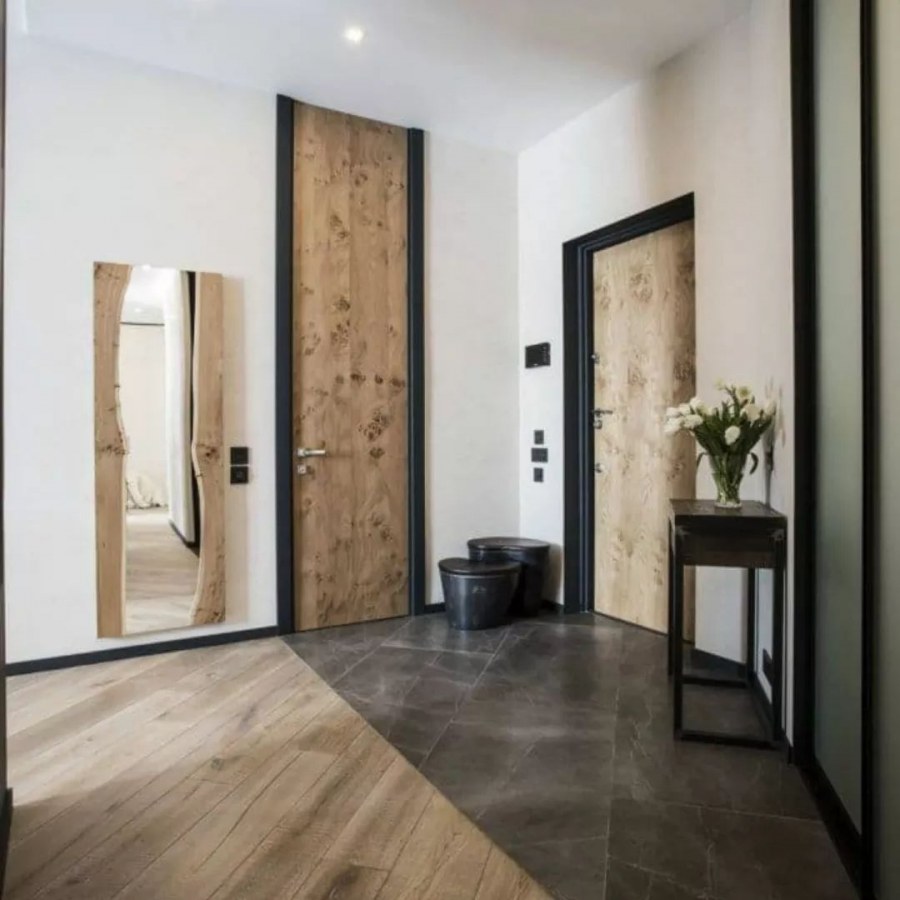 Сочетание плитки и ламината