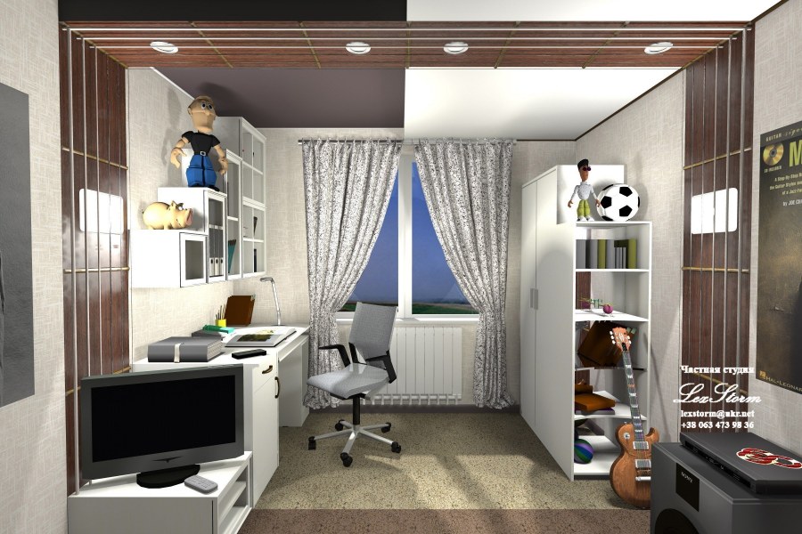 Крутые комнаты для подростков мальчиков