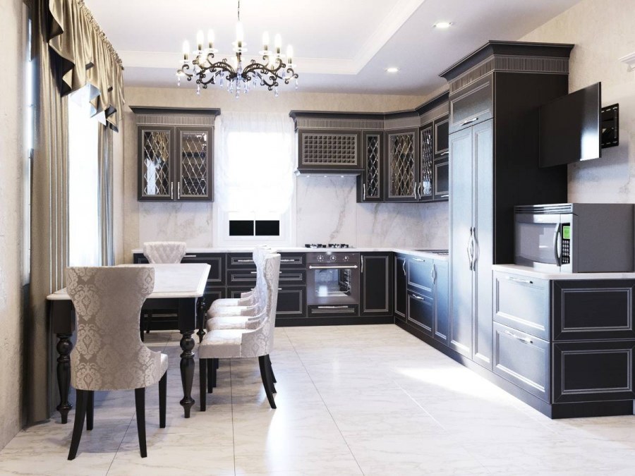 Столовая в стиле ар деко