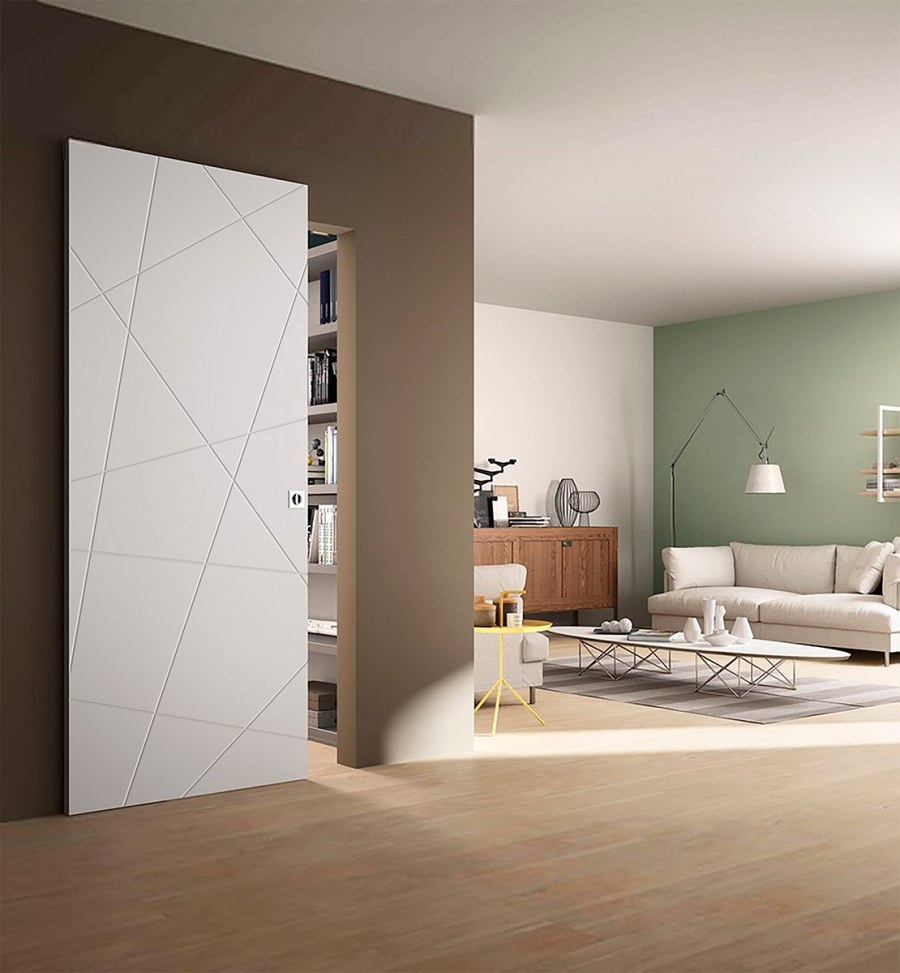 Откатная дверь Invisible 1100