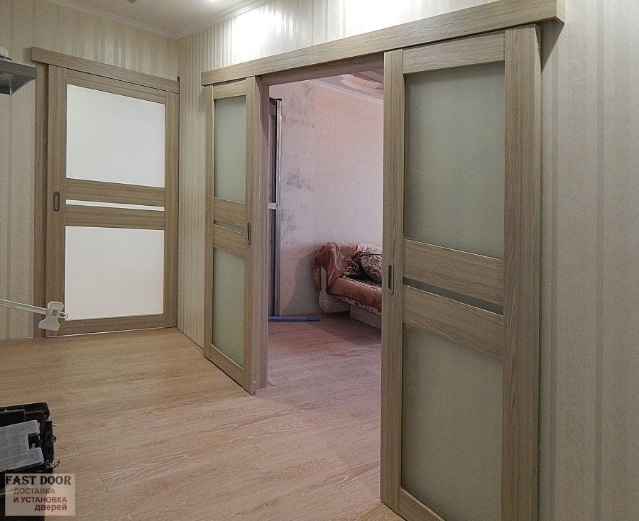 Раздвижные двери профиль Дорс