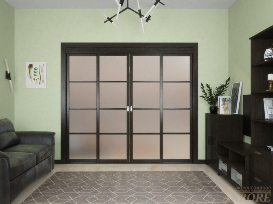Раздвижные двери профиль Дорс