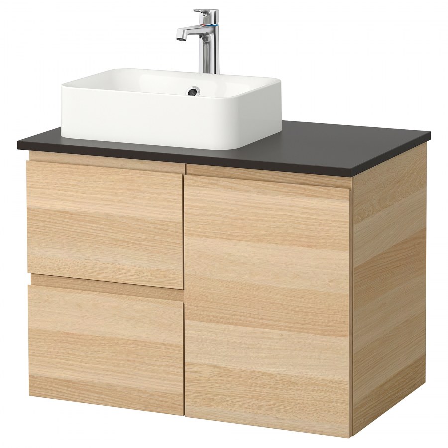 Тумба под раковину напольная «Стокгольм» 80 см