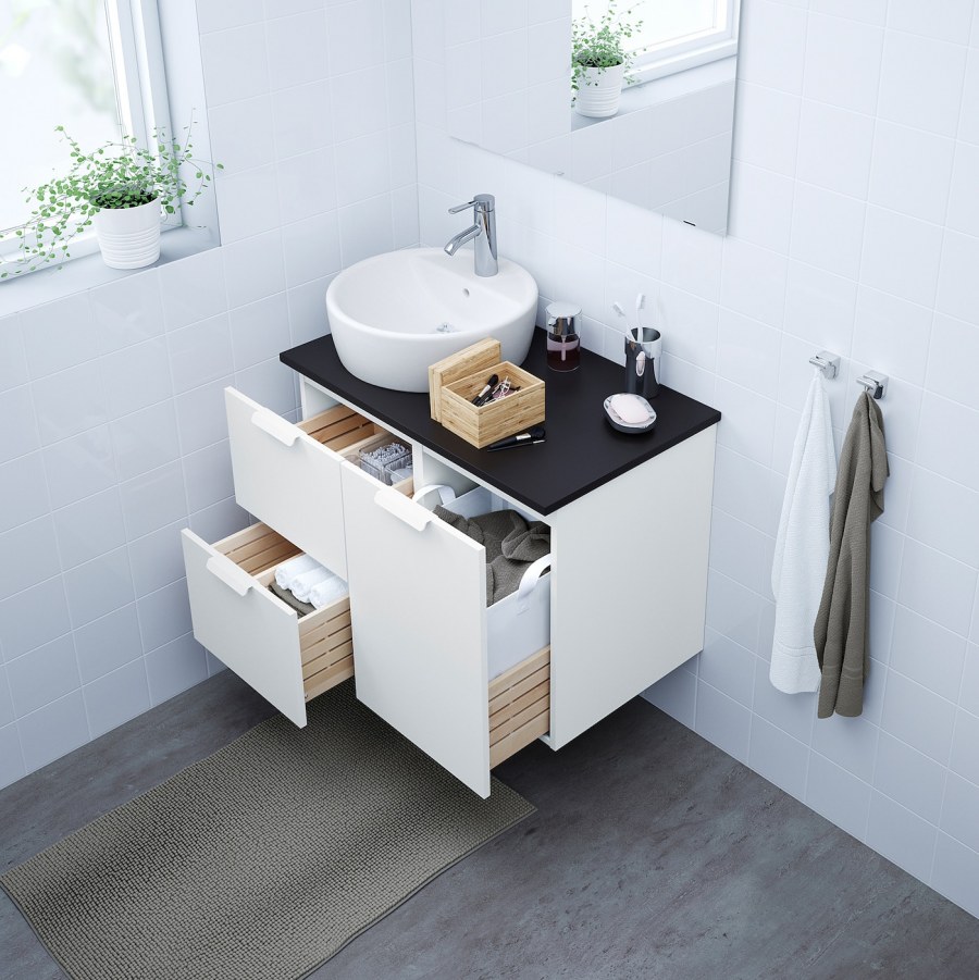 Тумба под умывальник ikea ФУЛЛЕН 103.696.29