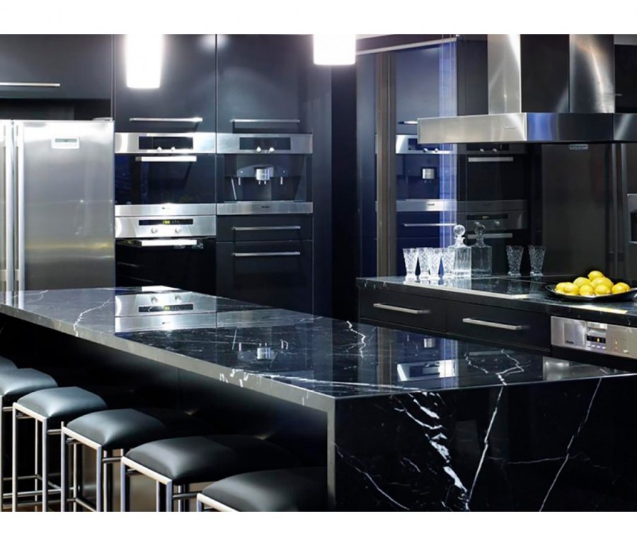 Столешница из negro Marquina