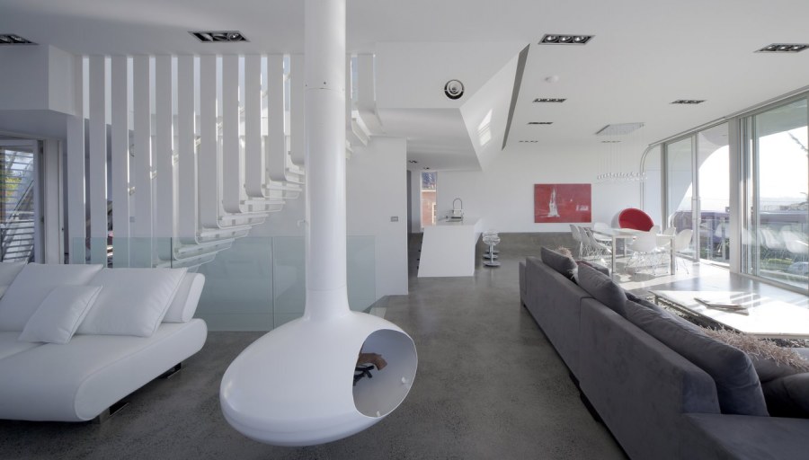 Интерьер в стиле футуризм